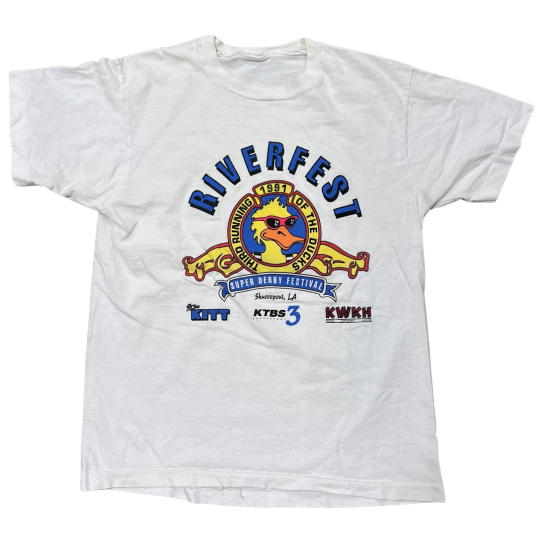 Vintage 1991 Riverfest Tee (M)