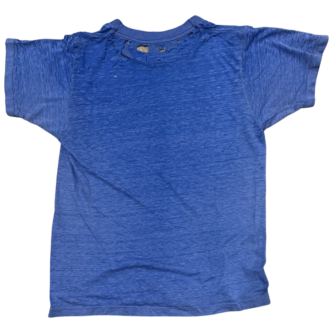 Vintage 80's Thrashed Willimantic Waste Paper Tee (XS)