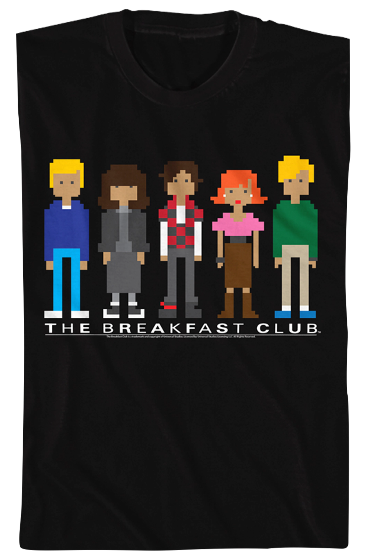 Pixels Breakfast Club T-Shirt