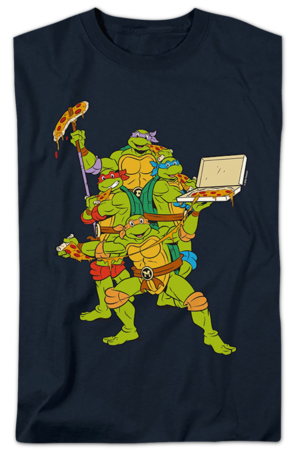 Pizza Party Teenage Mutant Nina Turtles T-Shirt