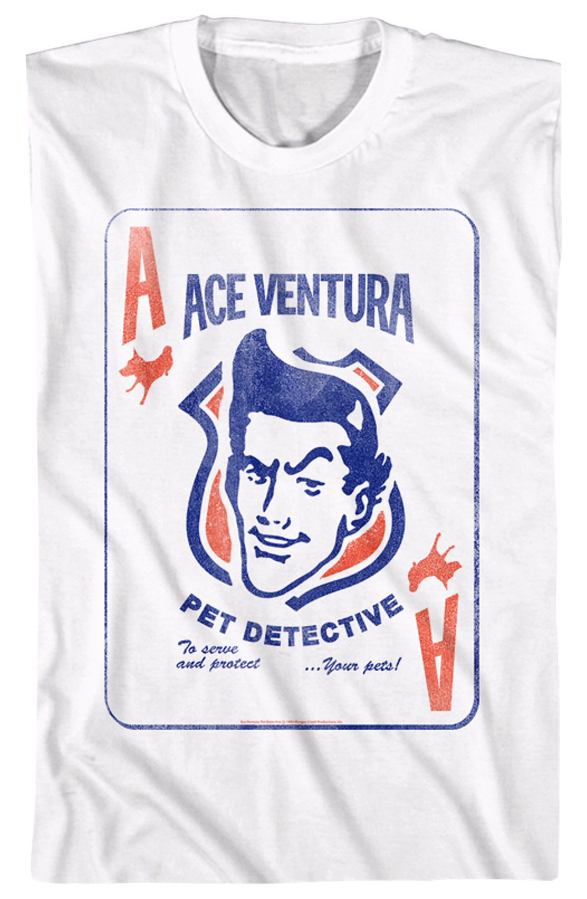Playing Card Ace Ventura T-Shirt
