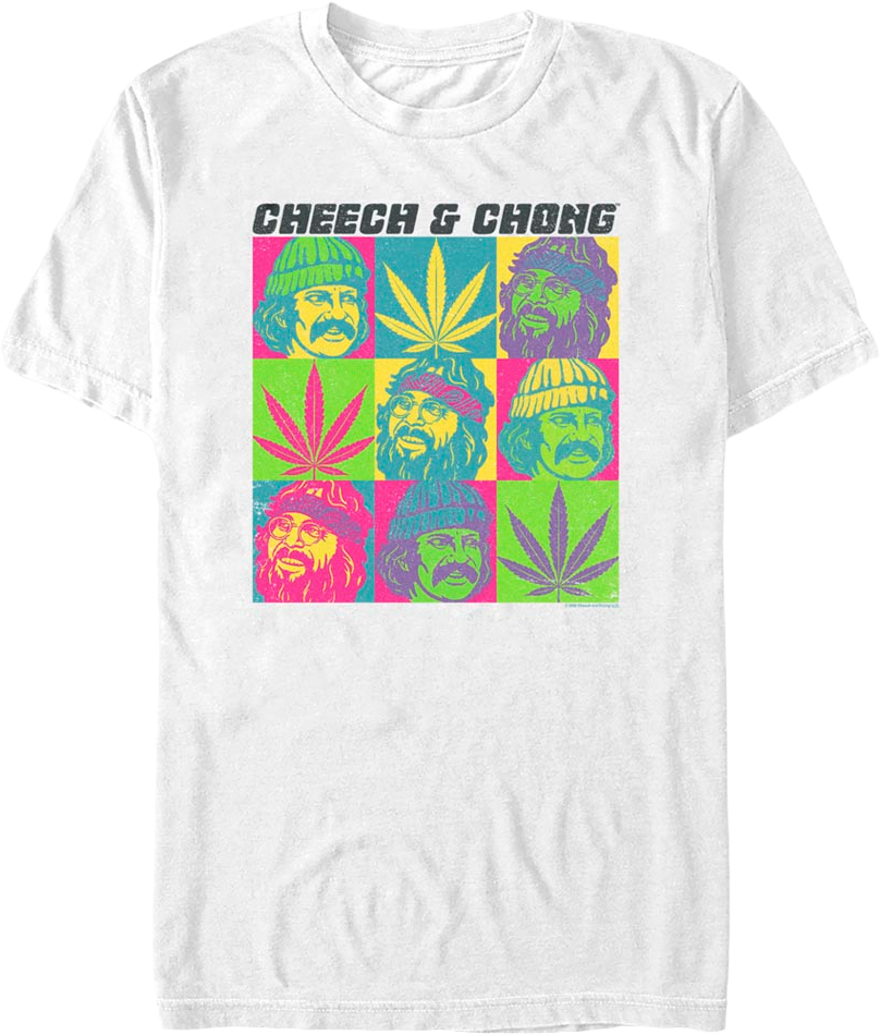 Pop Art Cheech and Chong T-Shirt