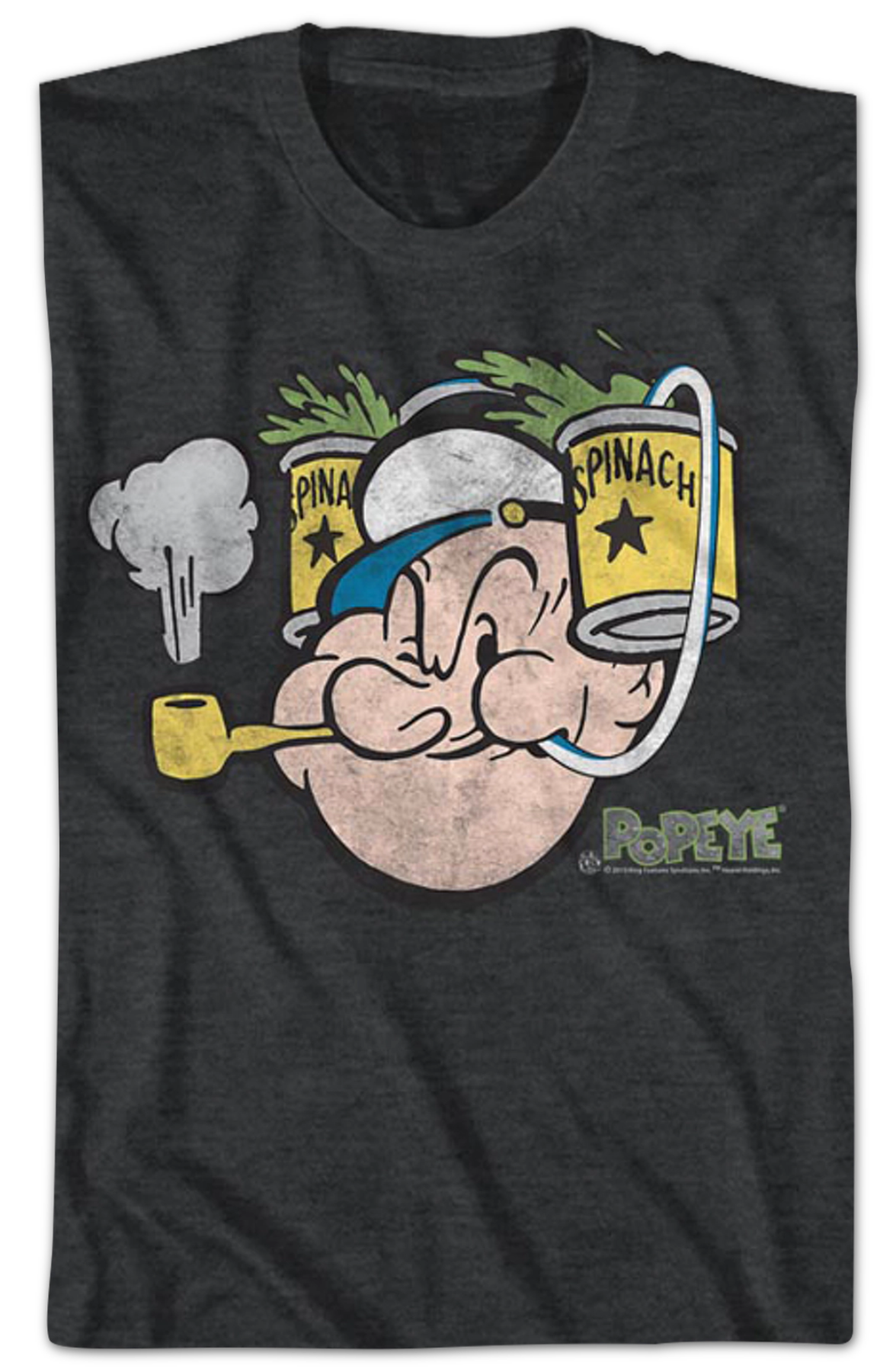 Popeye Spinach Hat T-Shirt