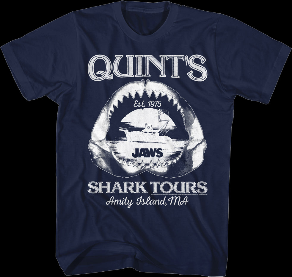 Quint's Shark Tours Jaws T-Shirt