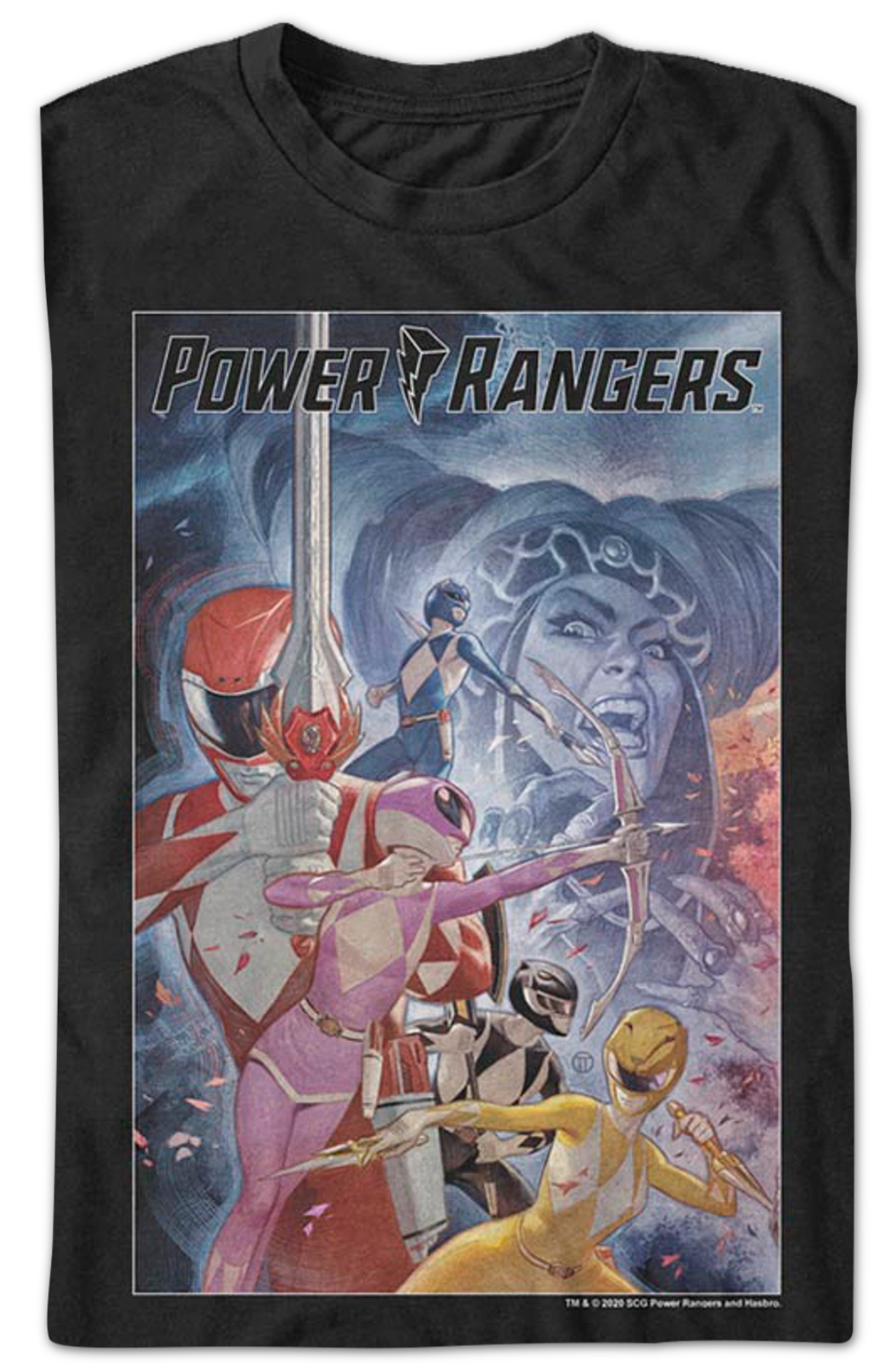 Repulsa Poster Mighty Morphin Power Rangers T-Shirt
