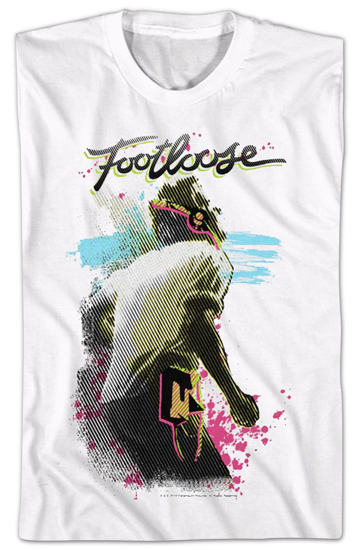 Retro Poster Footloose T-Shirt