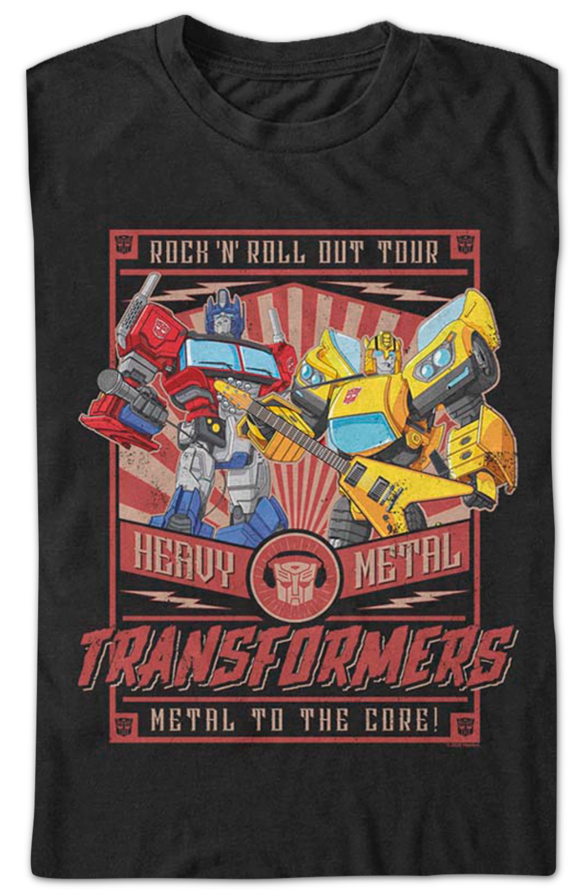 Rock 'N' Roll Out Tour Transformers T-Shirt