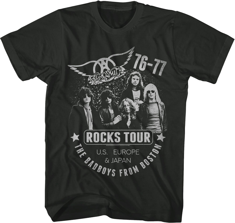 Rocks Tour Aerosmith T-Shirt