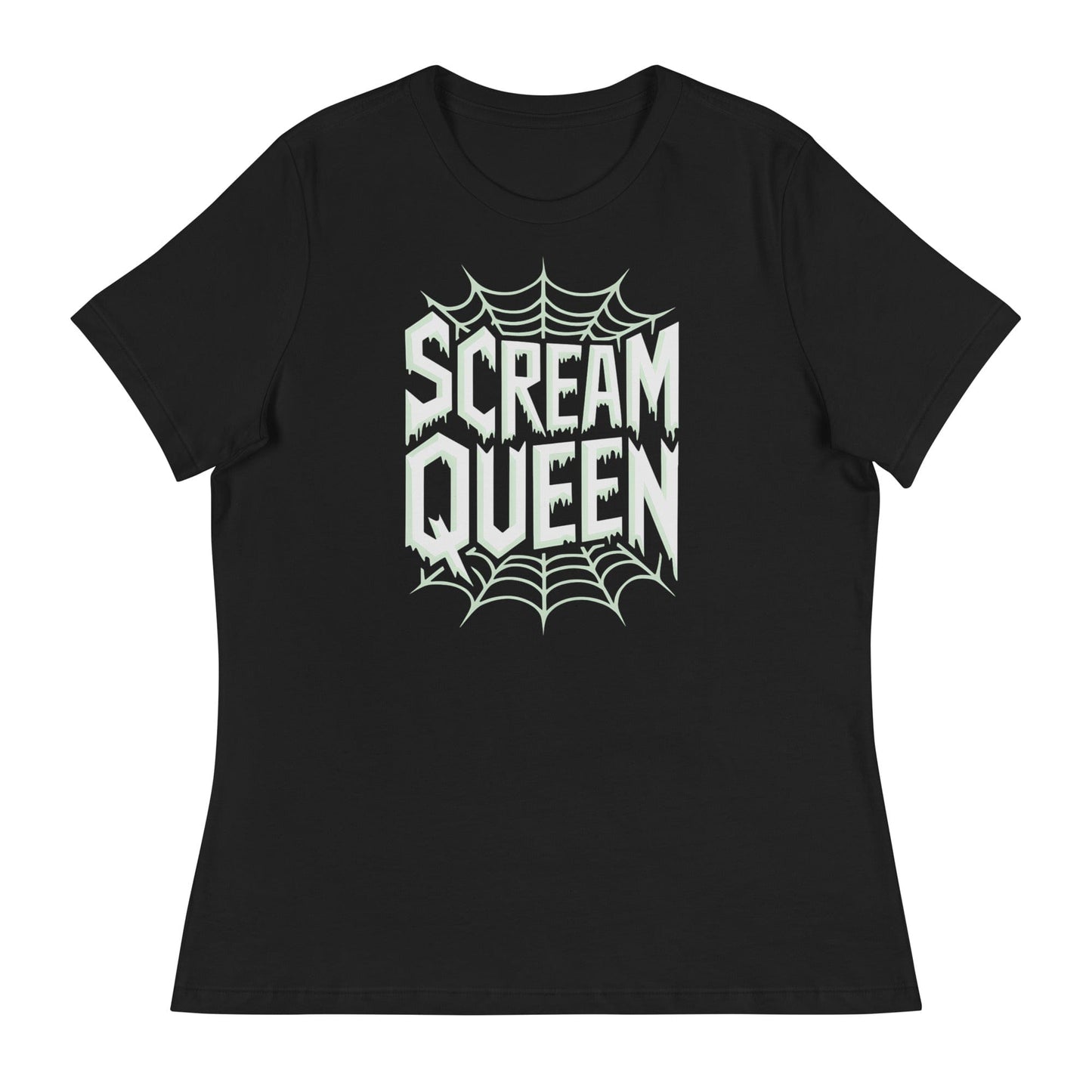 Scream Queen Web Logo Women's Relaxed T-Shirt