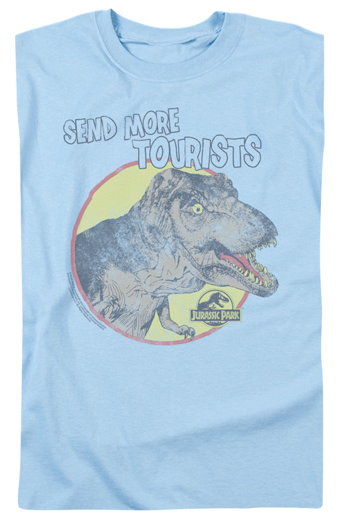 Send More Tourists Jurassic Park T-Shirt