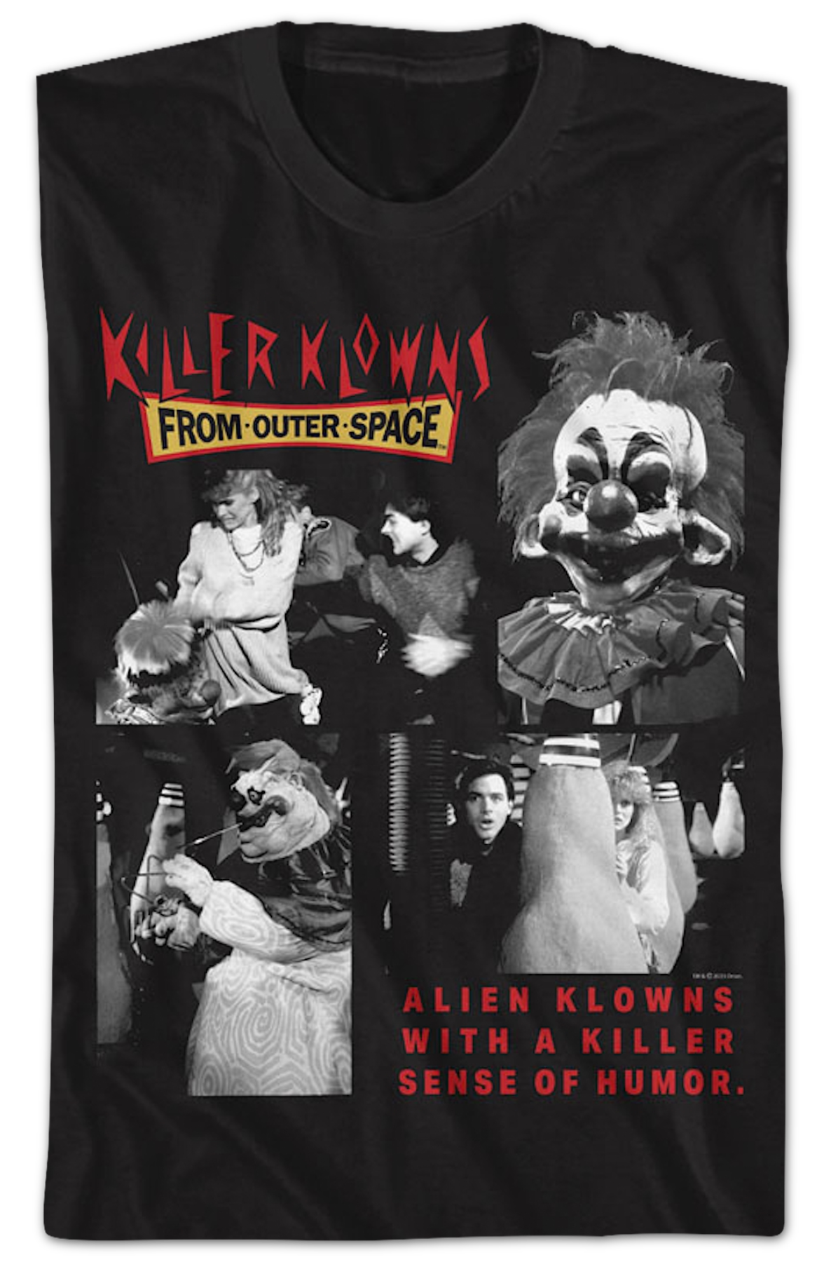 Sense Of Humor Killer Klowns From Outer Space T-Shirt