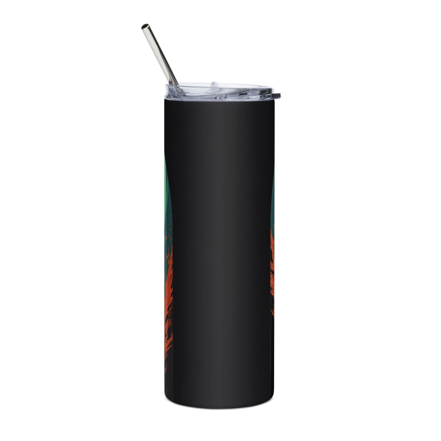 Skeleton Astronaut Sci Fi 50s Retro Horror 20oz Stainless Steel Tumbler