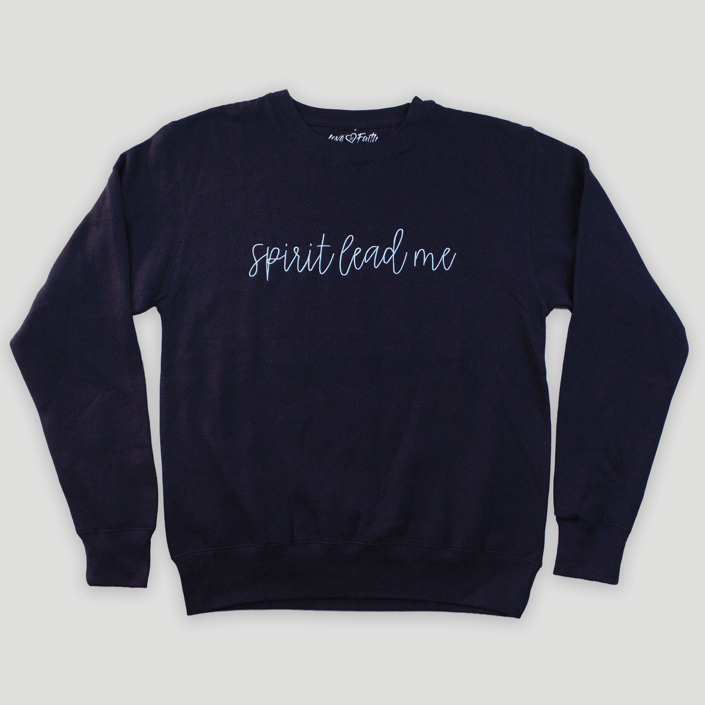 Embroidered Spirit Lead Me Sweatshirt
