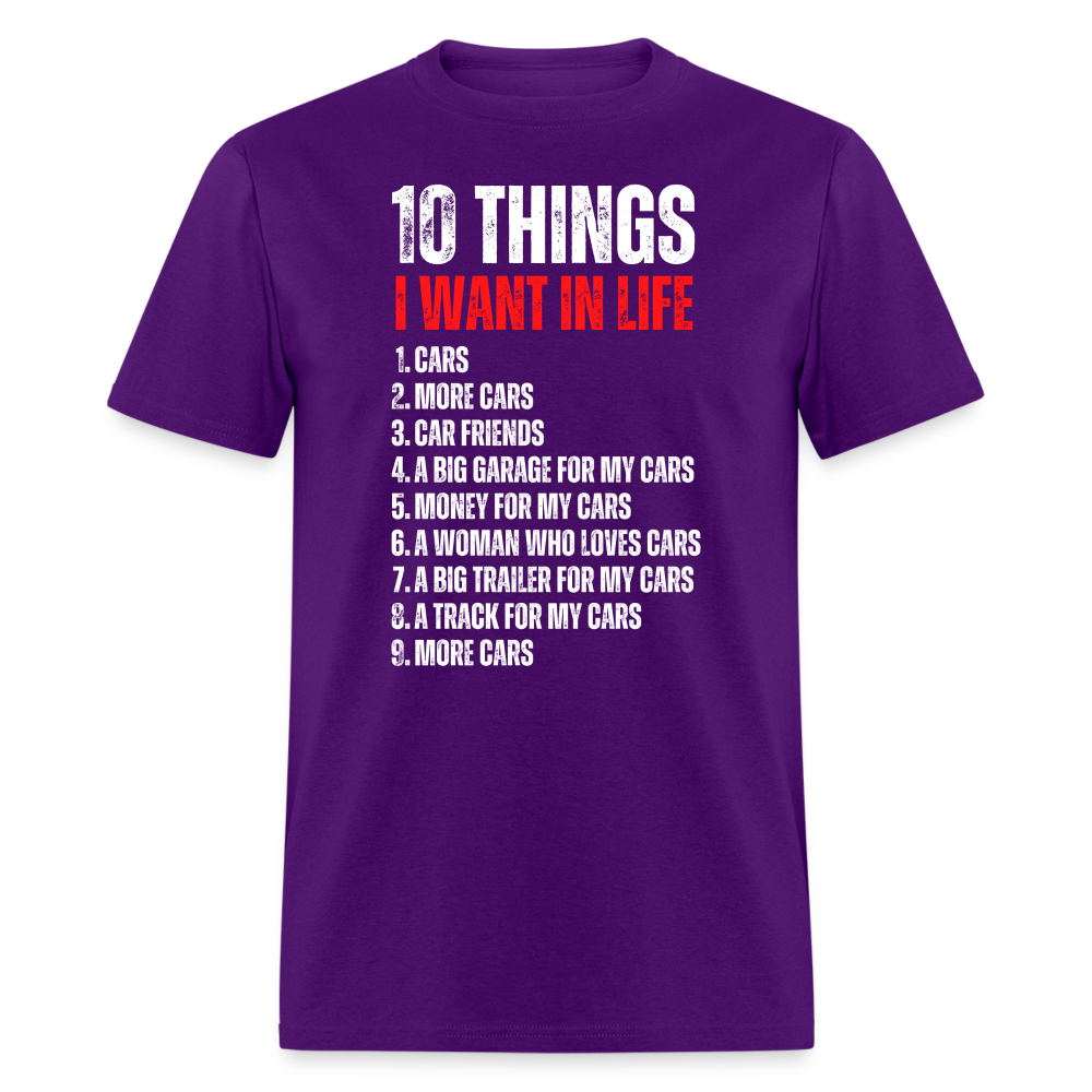 10 THINGS IN LIFE | FSR MERCH | ADULT T-SHIRT
