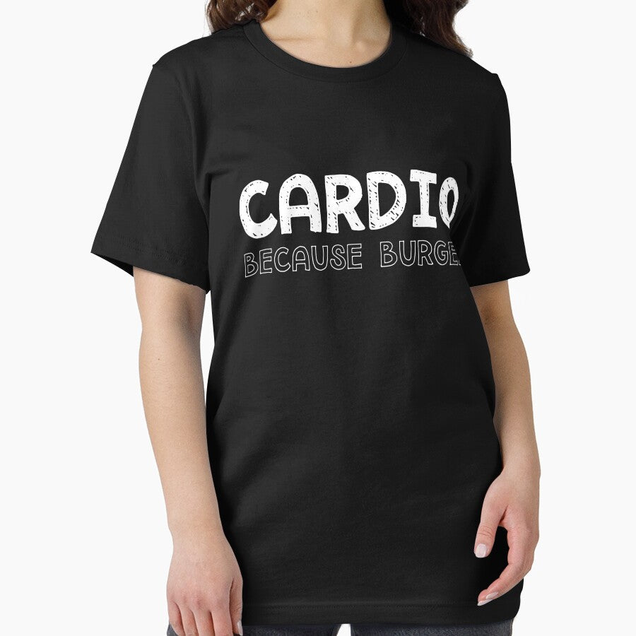 Cardio Because Burger Essential T Shirt