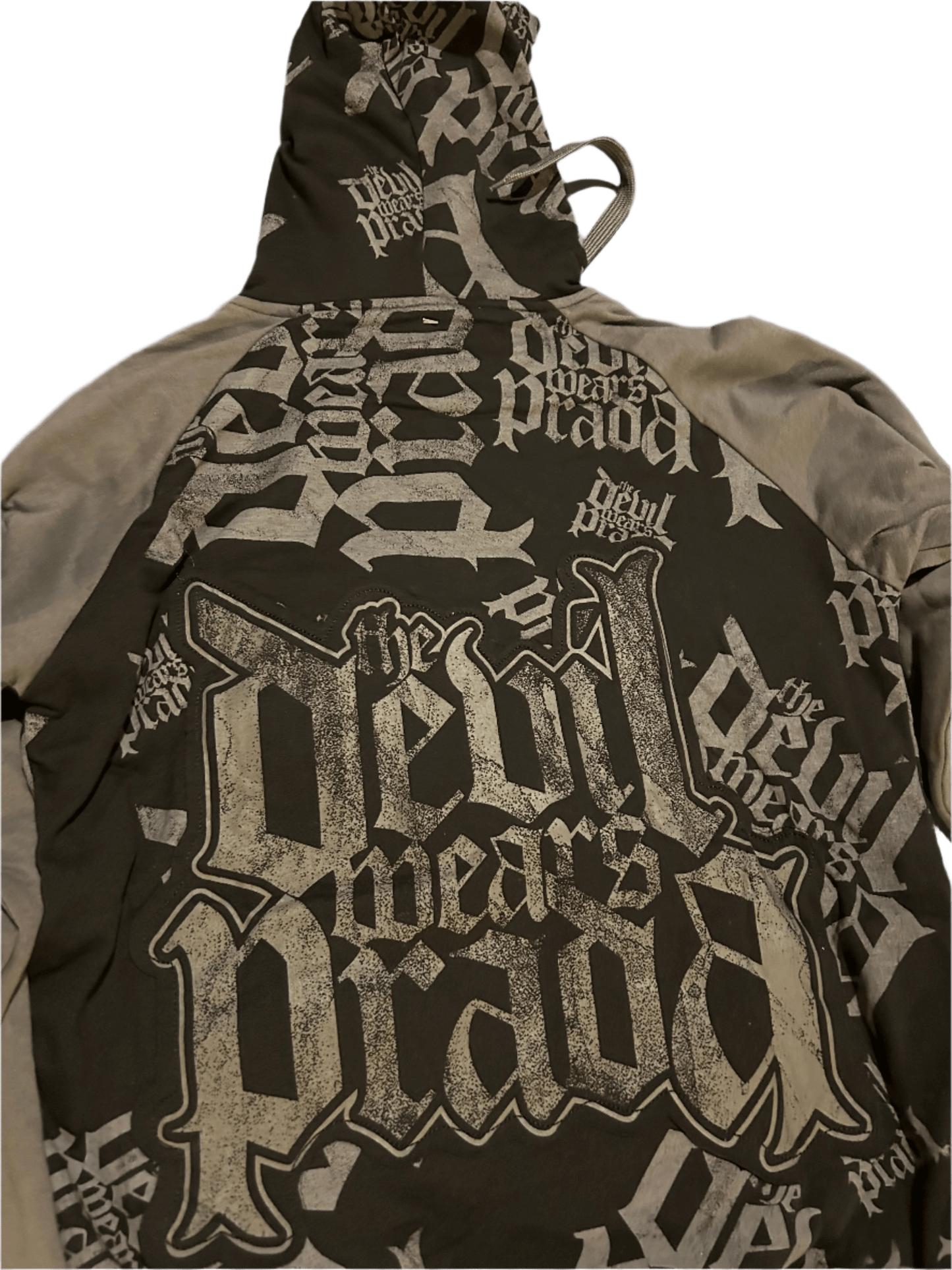 The Devil Wears Prada Allover Print Premium Zip Hoodie SMALL