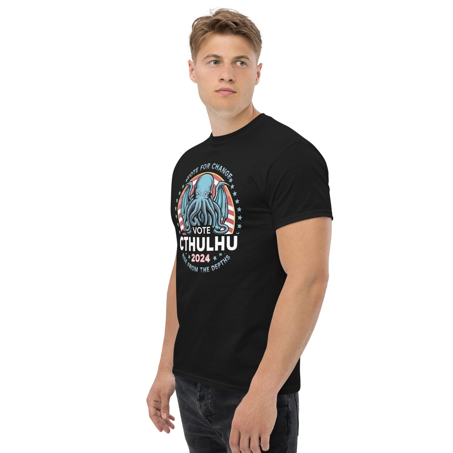 Vote Cthulhu 2024 Rise from the Depths T-Shirt