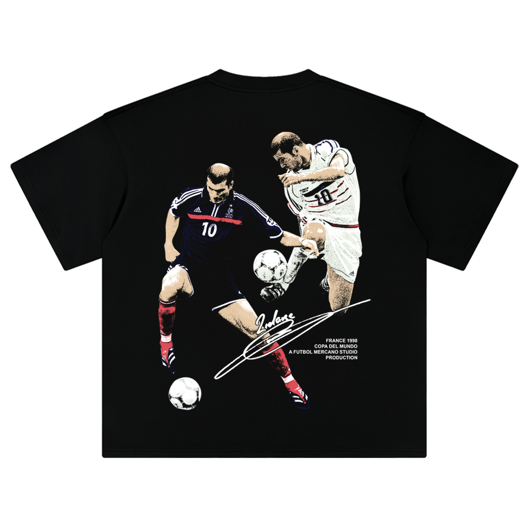 Zinedine Zidane Copa Del Mundo Tee Style001