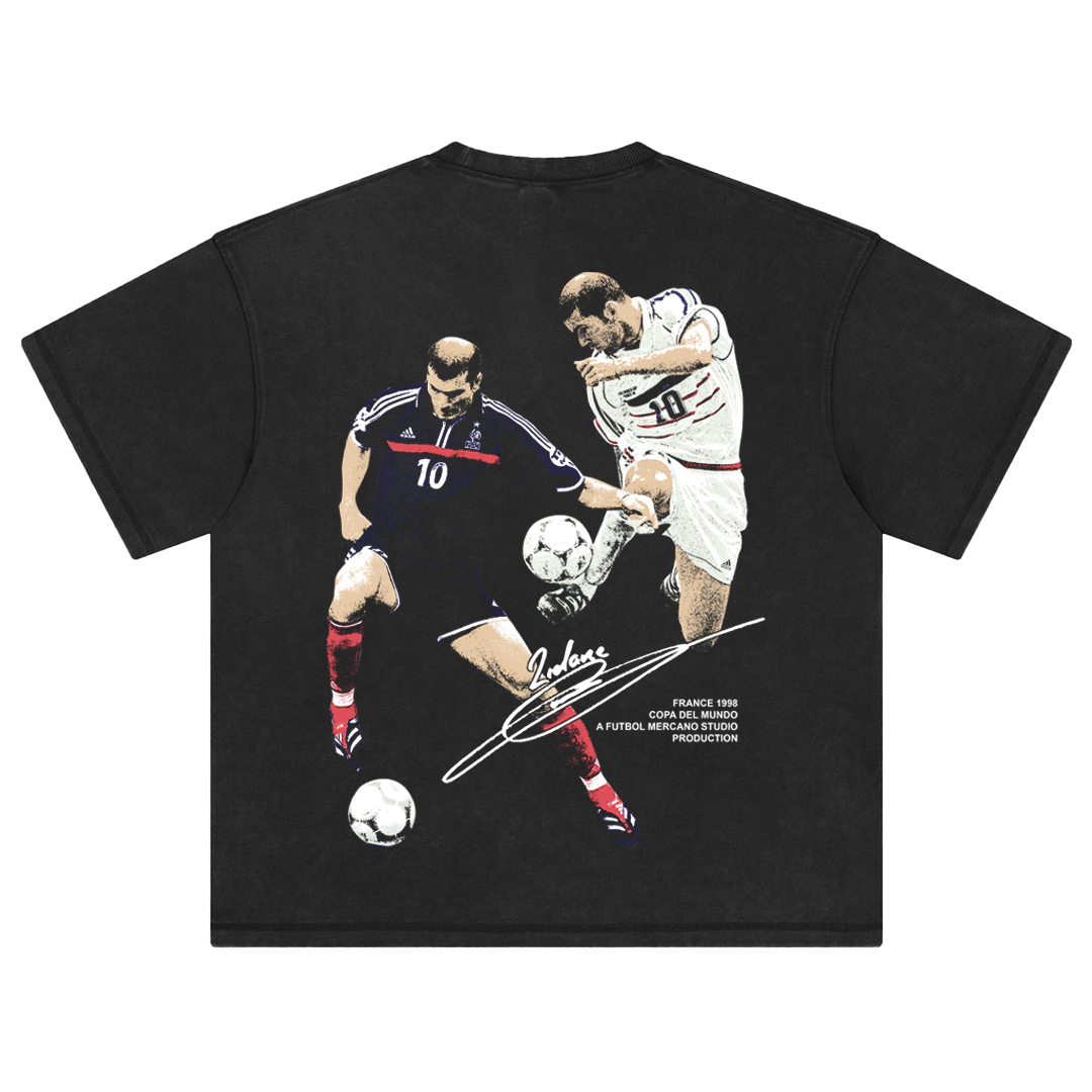 Zinedine Zidane Copa Del Mundo Tee Style001