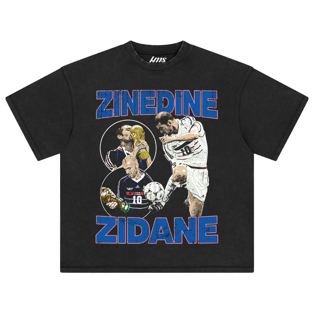 Zinedine Zidane Copa Del Mundo Tee Style001