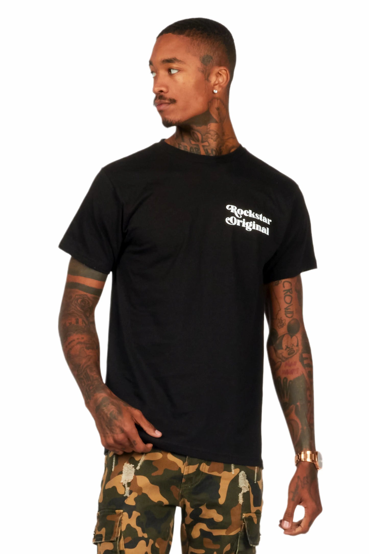 Diamo Black/White Graphic T-Shirt