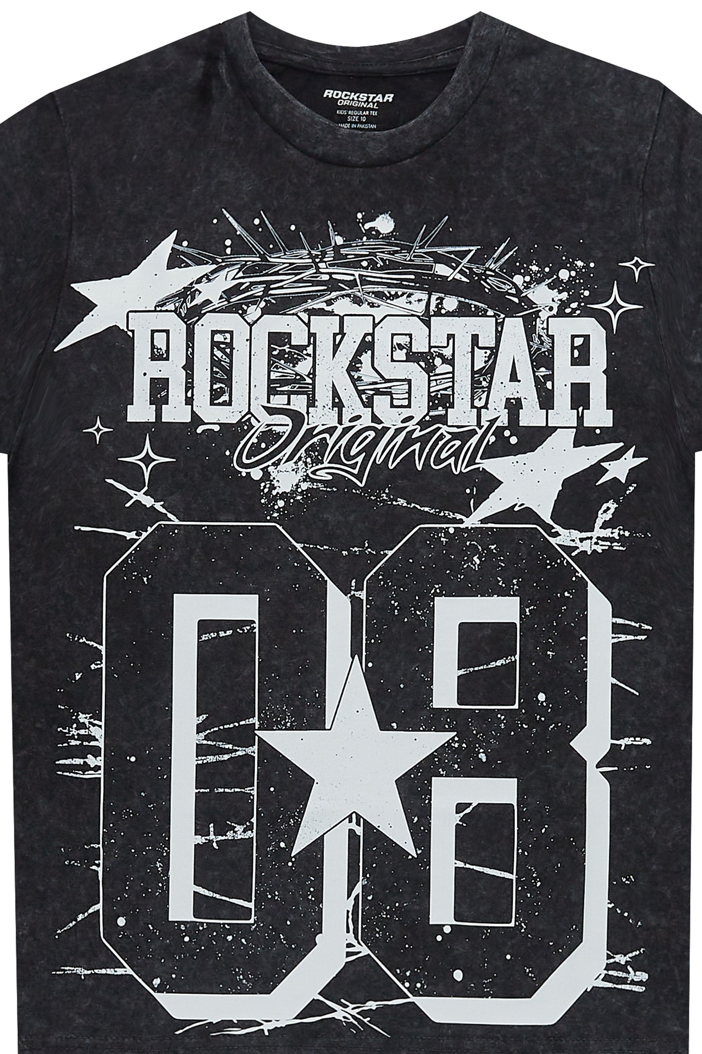 Boys Allstar Vintage Black Graphic T-Shirt