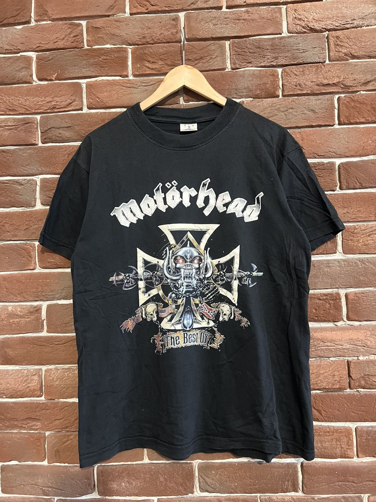 Rare Vintage 90s Motorhead The Best Of Metal Band Tshirt M