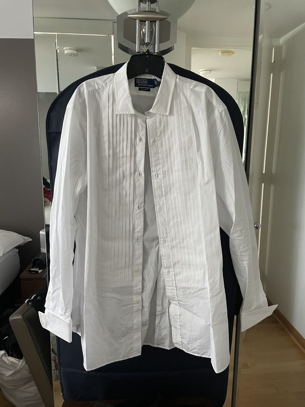 Ralph Lauren Polo Ralph Lauren Custom Fit French Cuff Tuxedo Shirt