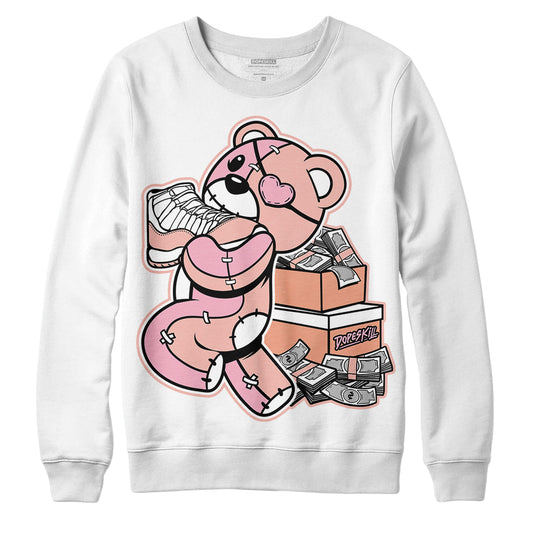 Legend Pink 11s DopeSkill Sweatshirt Bear Steals Sneaker Graphic