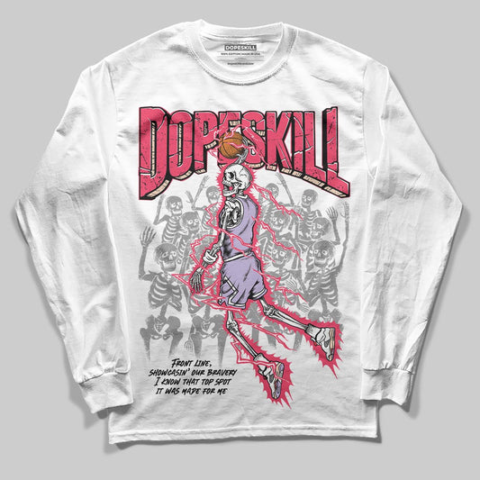 Peanut Butter Jelly 5s DopeSkill Long Sleeve T-Shirt Thunder Dunk Graphic