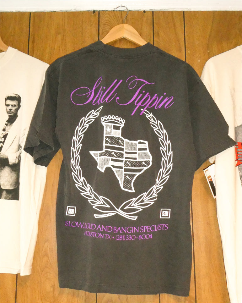 Still Tippin "El Dorado" Tee - Vintage Black
