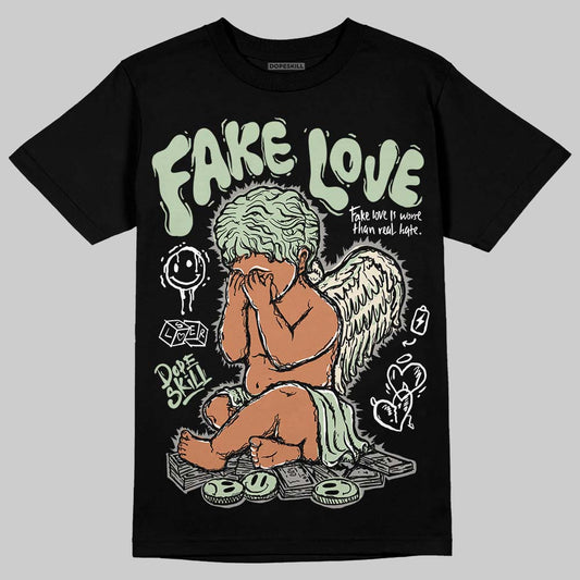 Seafoam 4s 2025 DopeSkill T-Shirt False Love Graphic