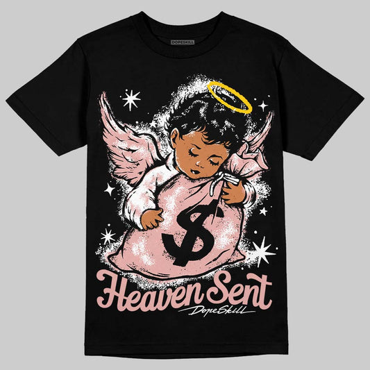Rust Pink 1s 2025 DopeSkill T-Shirt Heaven Sent Graphic