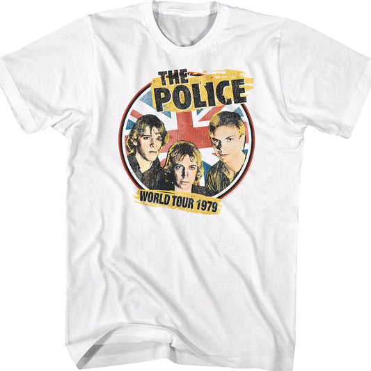 1979 World Tour The Police T-Shirt