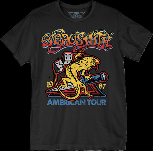 1987 American Tour Aerosmith T-Shirt