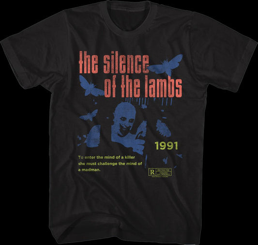 1991 Poster Silence Of The Lambs T-Shirt