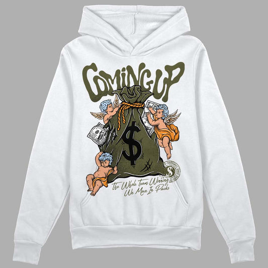 Olive 5s DopeSkill Hoodie Sweatshirt Money Bag Coming Up Graphic