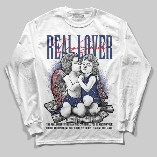 Rare Air Deep Royal Blue 1s DopeSkill Long Sleeve T-Shirt Real Lover Graphic