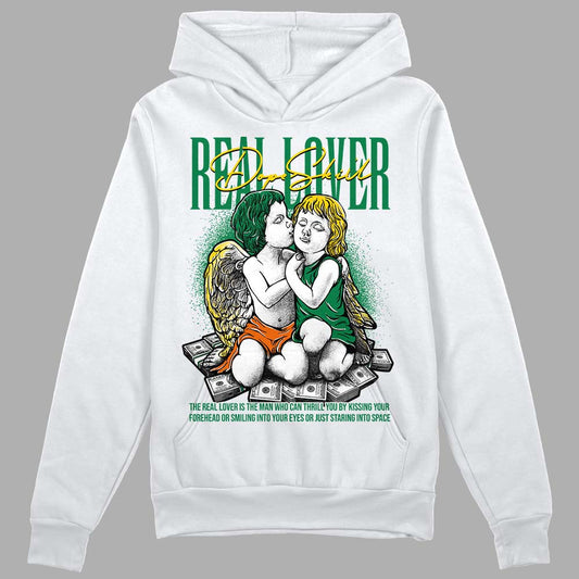 Green Collection DopeSkill Hoodie Sweatshirt Real Lover Graphic
