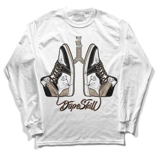 Latte 1s DopeSkill Long Sleeve T-Shirt Breathe Graphic