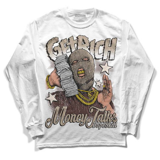 Latte 1s DopeSkill Long Sleeve T-Shirt Get Rich Graphic