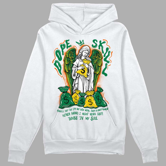 Green Collection DopeSkill Hoodie Sweatshirt Angels Graphic