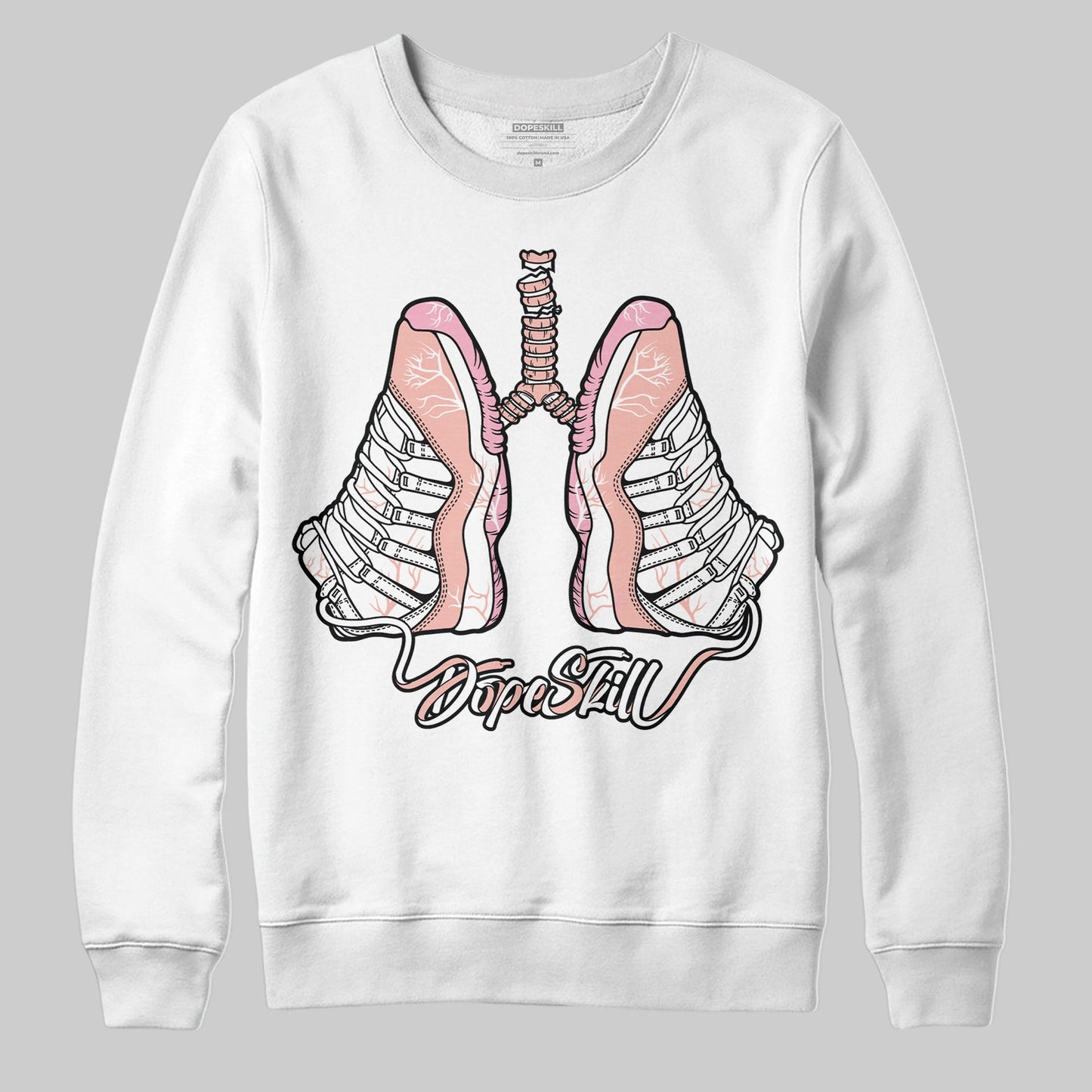 Legend Pink 11s DopeSkill Sweatshirt Breathe Graphic