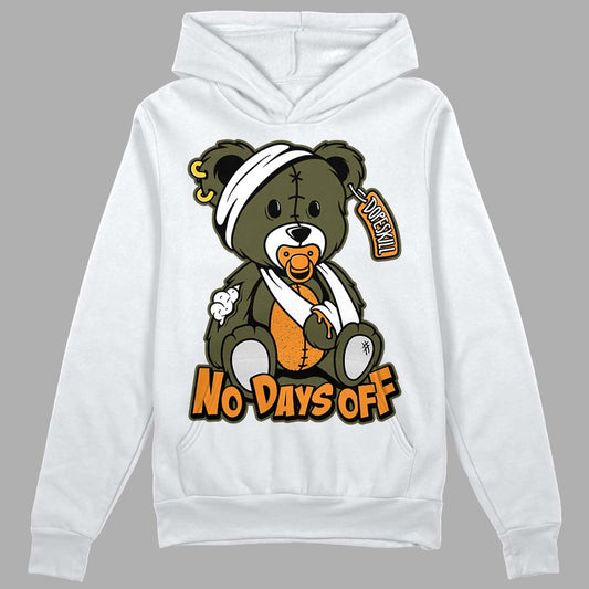 Olive 5s DopeSkill Hoodie Sweatshirt Hurt Bear Graphic