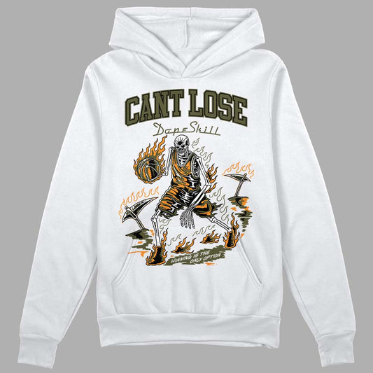 Olive 5s DopeSkill Hoodie Sweatshirt Cant Lose Graphic