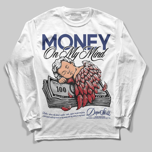 Rare Air Deep Royal Blue 1s DopeSkill Long Sleeve T-Shirt MOMM Graphic