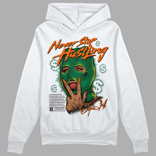 Green Collection DopeSkill Hoodie Sweatshirt Never Stop Hustling Graphic