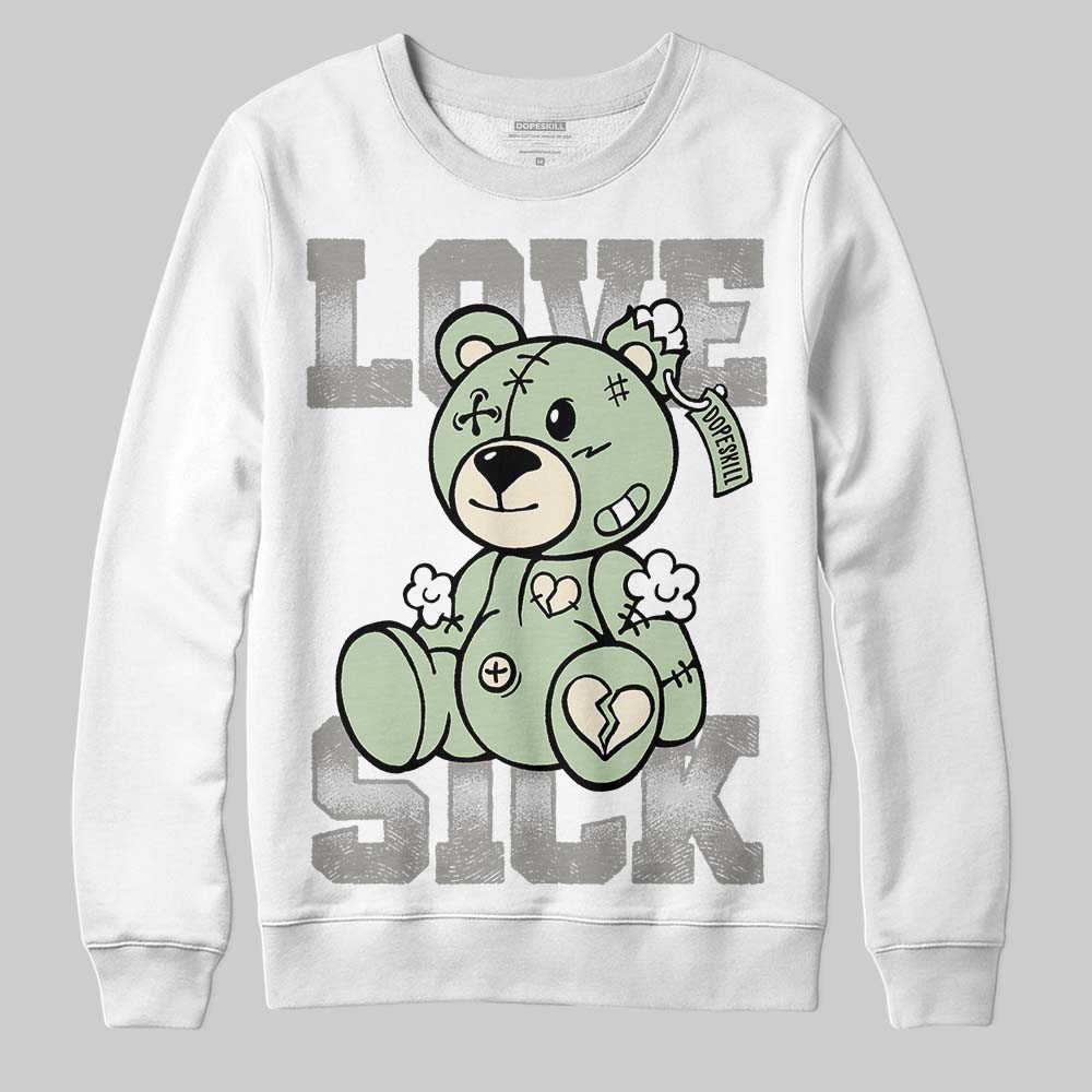 Seafoam 4s 2025 DopeSkill Sweatshirt Love Sick Graphic