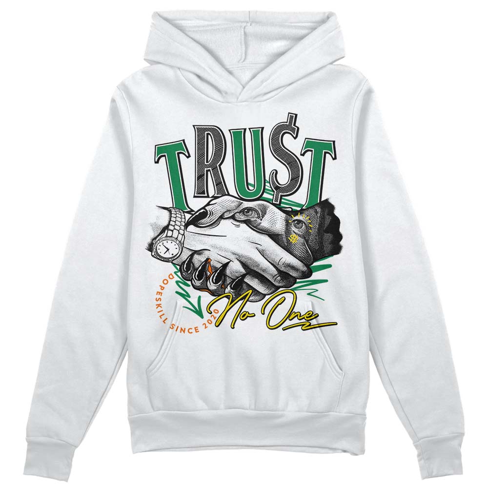 Green Collection DopeSkill Hoodie Sweatshirt Trust No One Graphic