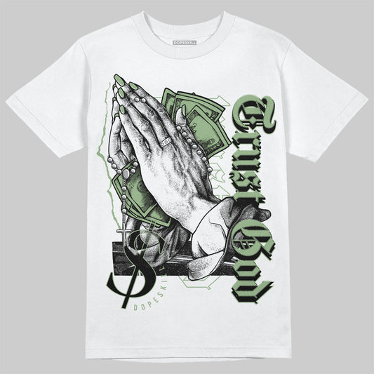 Seafoam 4s DopeSkill T-Shirt Trust God Graphic